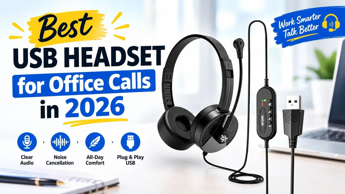 Best USB Headset for Office Calls in 2026 - Metaind