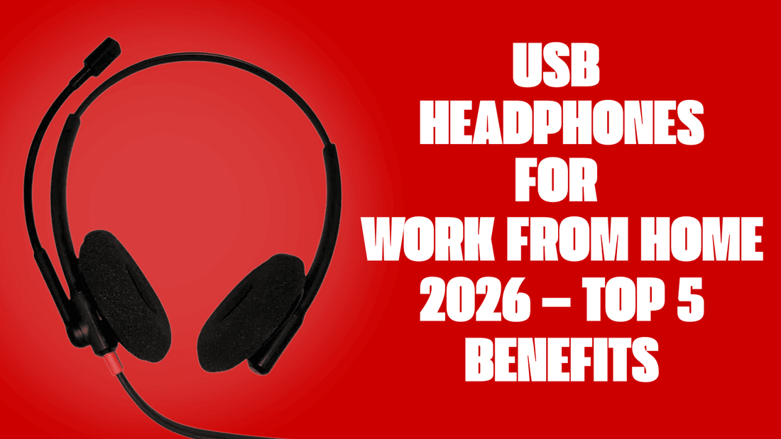 USB Headphones for Work from Home 2026 – Top 5 Benefits - Metaind