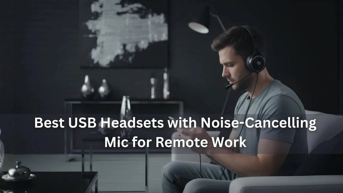 Best USB Headsets with Noise-Cancelling Mic for Remote Work - Metaind