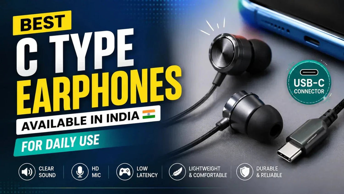 Best C Type Earphones Available in India for Daily Use - Metaind