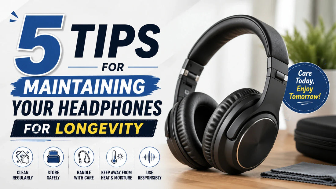 5 Tips for Maintaining Your Headphones for Longevity