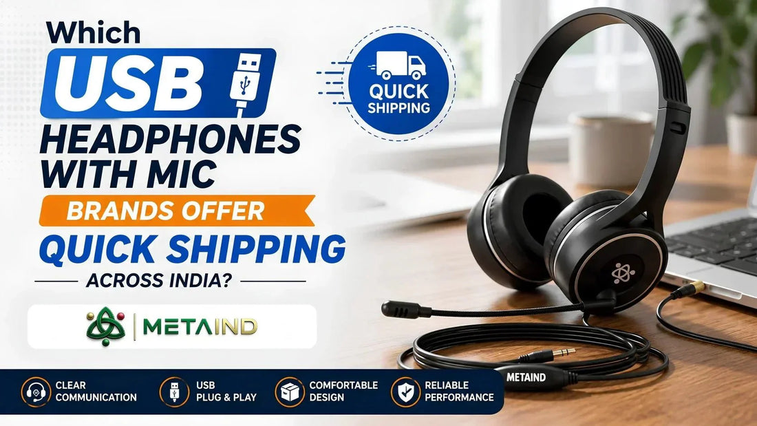 Which USB Headphones with Mic Brands Offer Quick Shipping? - Metaind