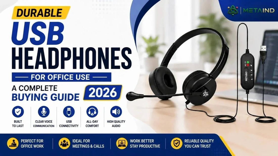 Durable USB Headphones for Office Use: A Complete Buying Guide 2026 - Metaind
