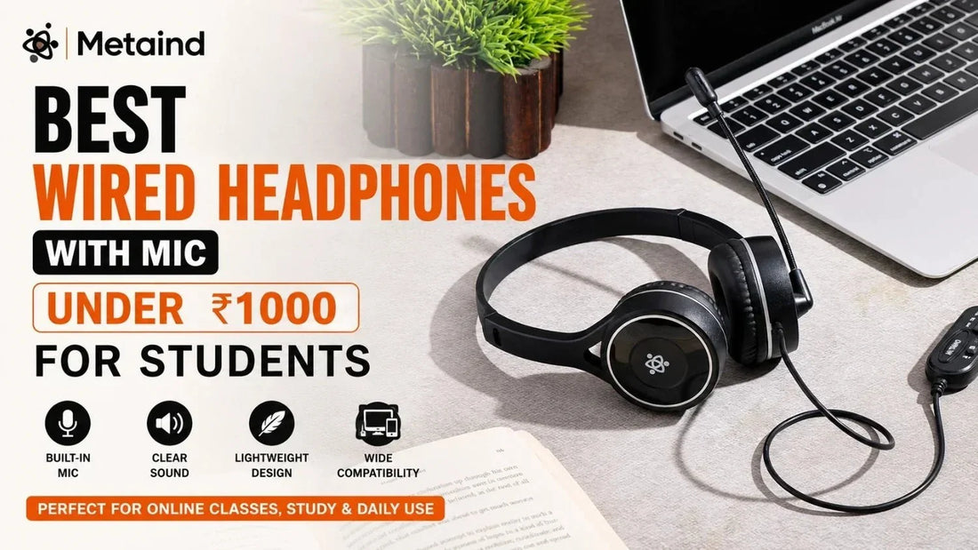 Best Wired Headphones with Mic Under ₹1000 | Metaind - Metaind