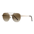 Unisex Aviator Sunglasses Golden