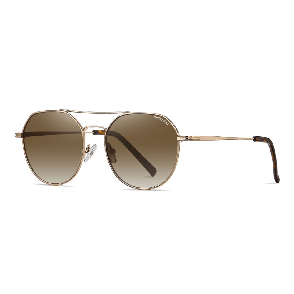 Unisex Aviator Sunglasses Golden