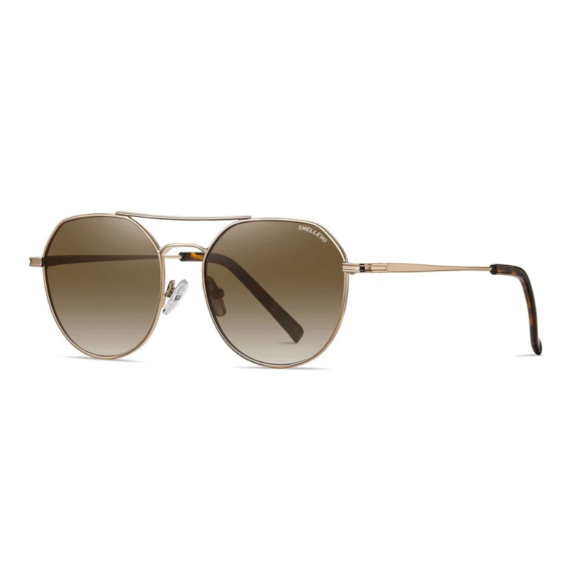 Unisex Aviator Sunglasses Golden