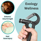 Metaind Adjustable Hand Gripper ,Model: META_HG60_Black (HSN:95069990) - Metaind