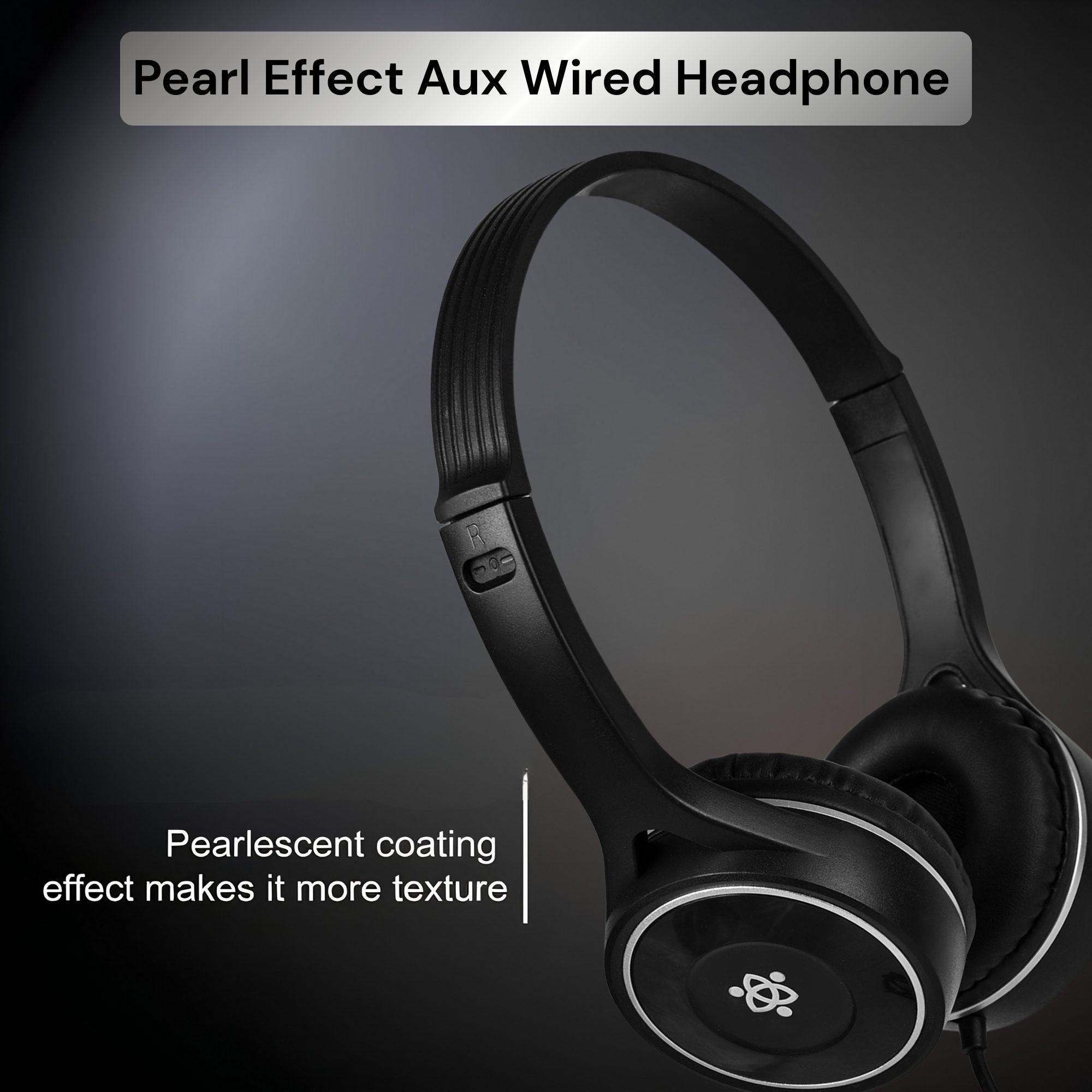 Metaind Wired 3.5 MM Headphone with Mic, Model: MT30_3.5MM (Black)(HSN:85183020)
