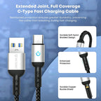 fast charging usb c cable