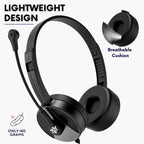 MT50 USB Headset with Noise Cancelling Mic