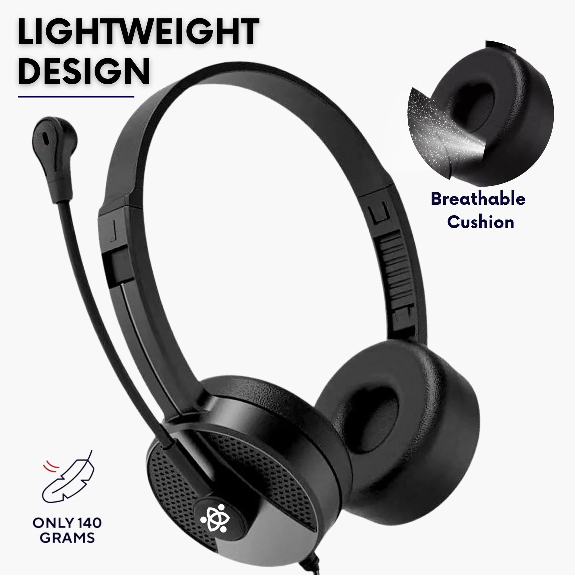 MT50 USB Headset with Noise Cancelling Mic