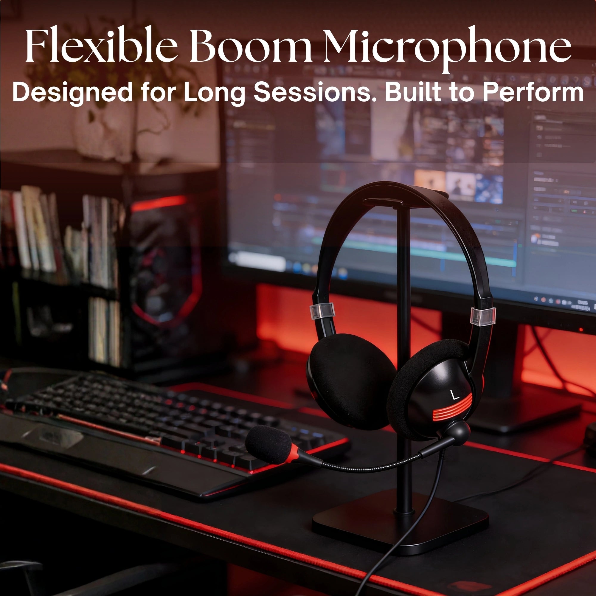 designed for long sessions 