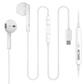 Metaind Wired USB Type-C Earphones for Android, Laptop & Tablet With Mic, Model: Meta_CT100 Pro (HSN:85183020) - Metaind