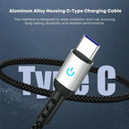 Metaind Unbreakable 3A Fast Charging Braided Type-C Cable Model: Meta_CR10 (HSN: 85447010) - Metaind