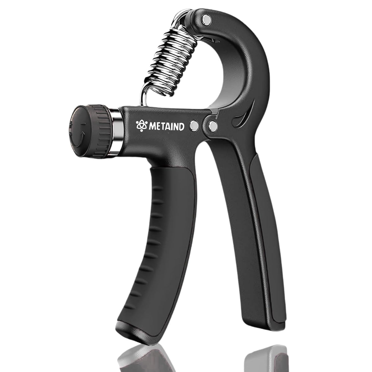 Metaind Adjustable Hand Gripper ,Model: META_HG60_Black (HSN:95069990)
