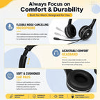 Metaind USB Headset with Mic, Model: Meta_MT30 (Black)(HSN:85183020) - Metaind