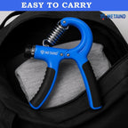 Metaind Adjustable Hand Gripper ,Model: META_HG60_Blue (HSN:95069990) - Metaind