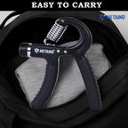 Metaind Adjustable Hand Gripper ,Model: META_HG60_Black (HSN:95069990) - Metaind