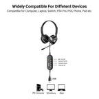 usb headphones for office meetings