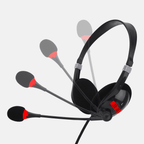 Wired headphones with mic