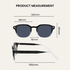 Wayfarer Sunglasses measurement