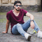 stylish Mens Wayfarer Sunglasses