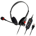 Metaind Lightweight USB Headset with Mic