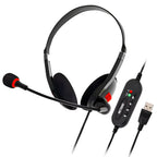 Metaind Lightweight USB Headset with Mic