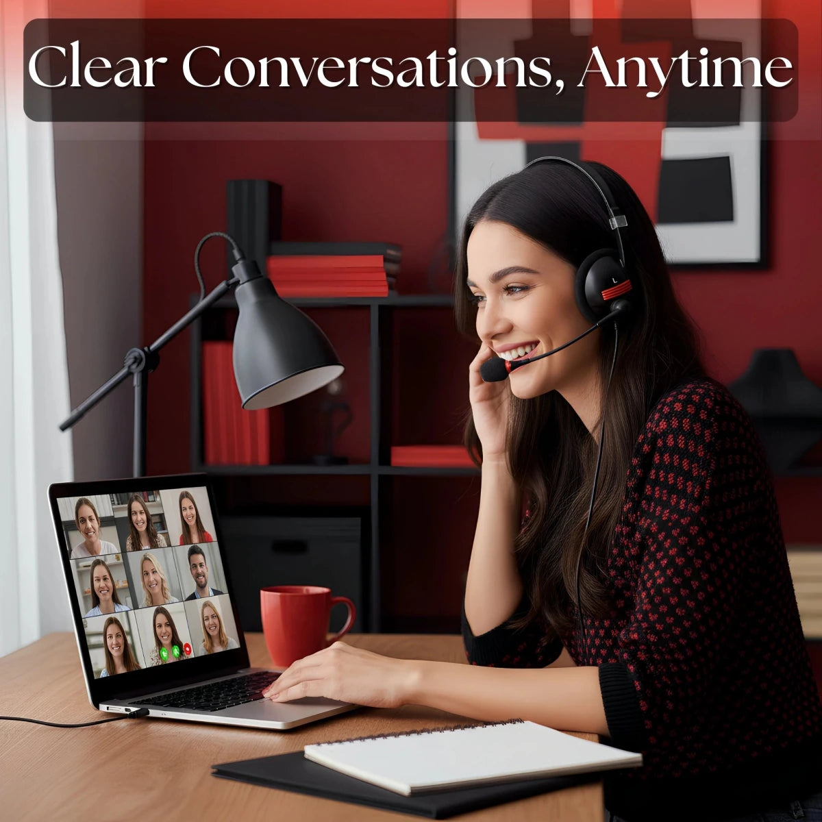 Metaind MT440 USB headset for customer support calls