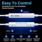 METAIND audio cable with control buttons