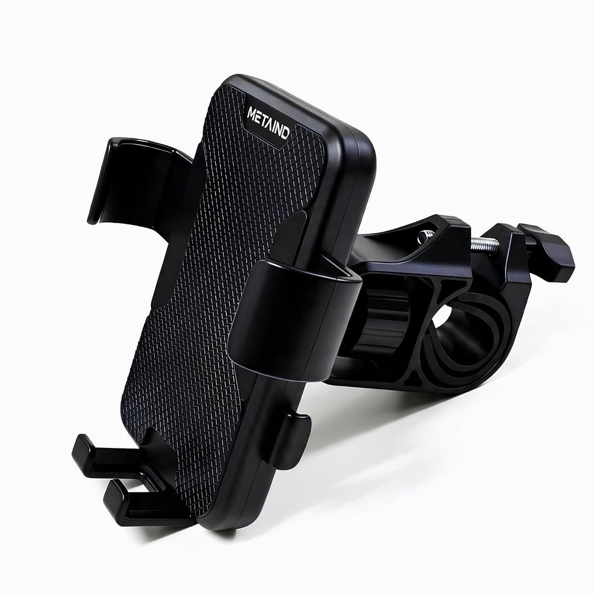 Metaind Bike Phone Holder, Model: Meta_MH05 (Black)