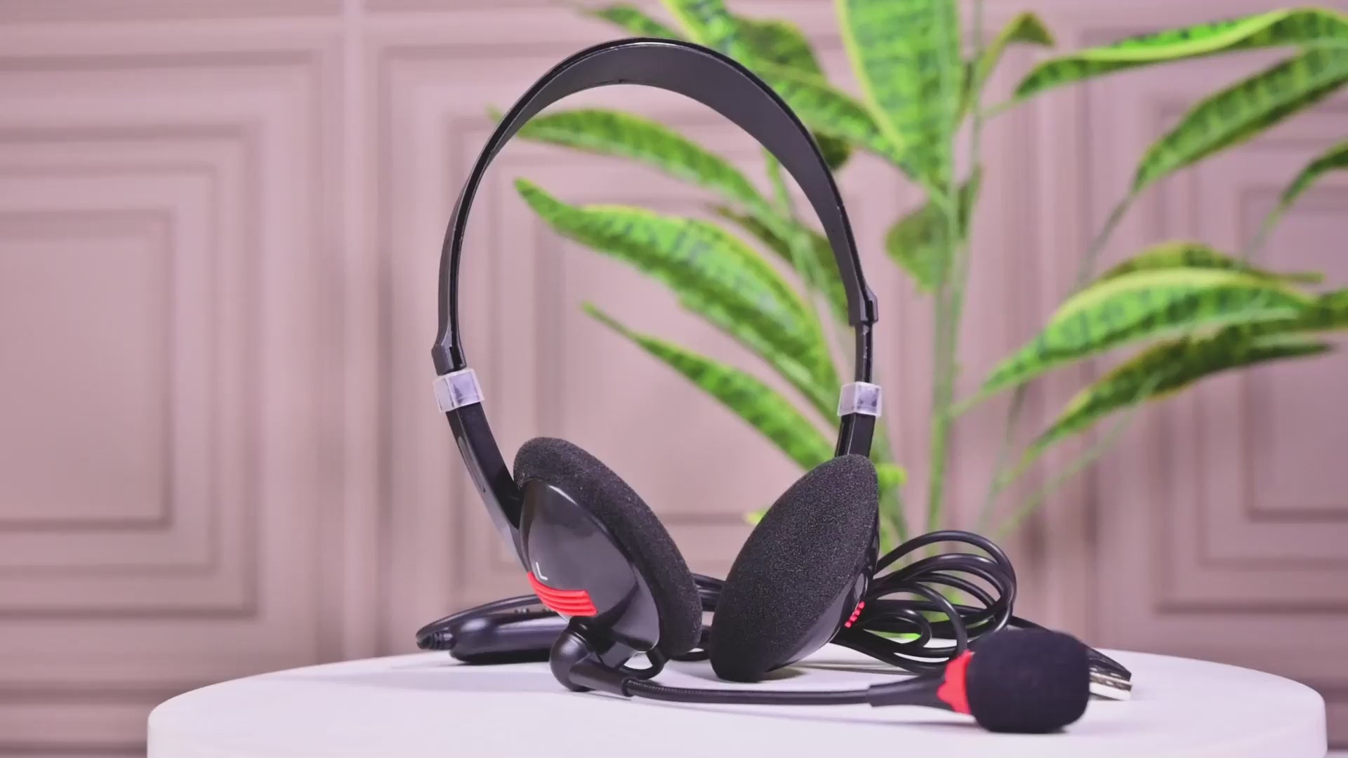 MT440 Usb headphones video