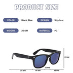 Shelleyo Sunglasses with product size details 