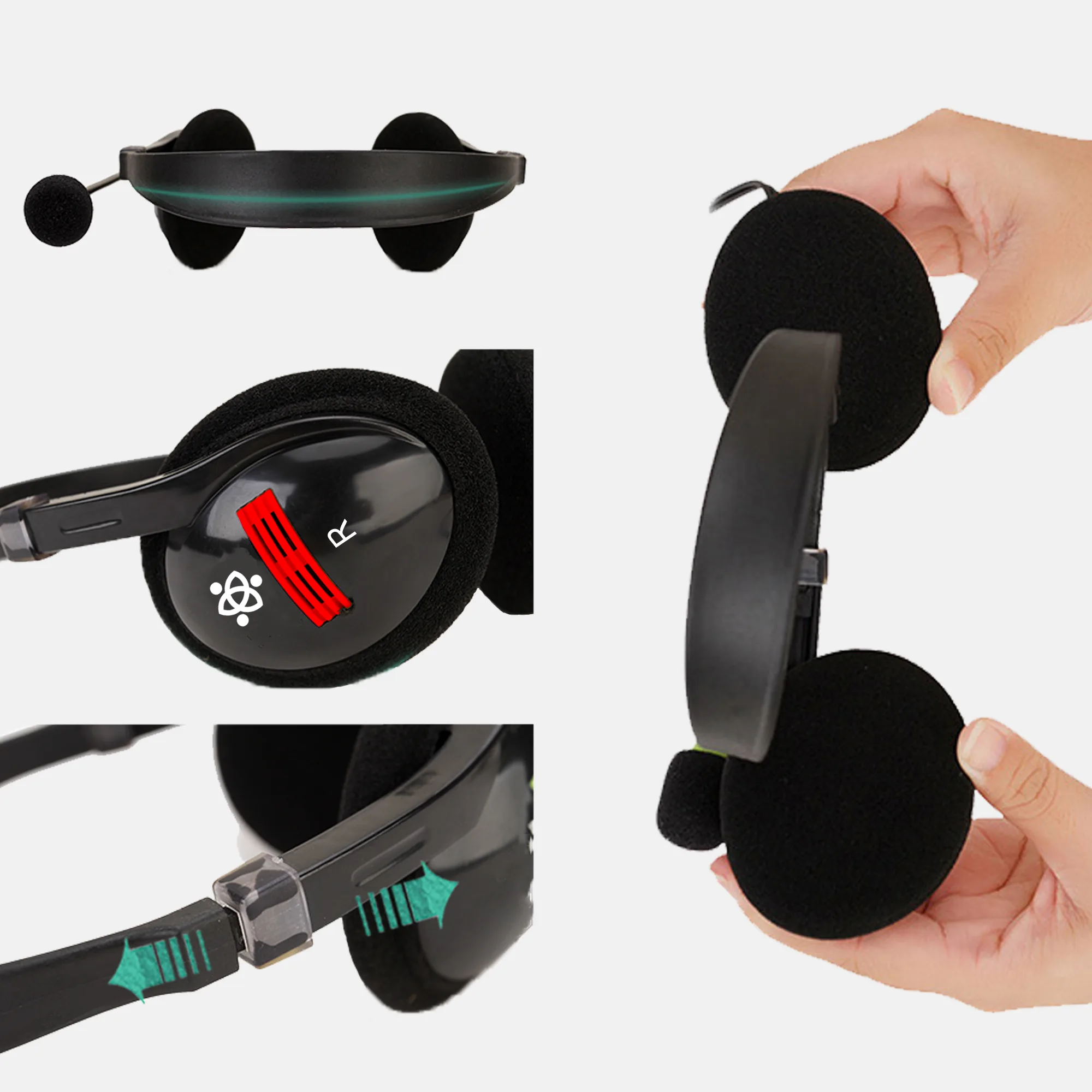 USB headset with mic