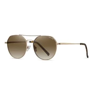 Shelleyo Unisex Aviator Sunglasses Golden
