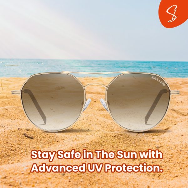 UV400 Aviator Sunglasses