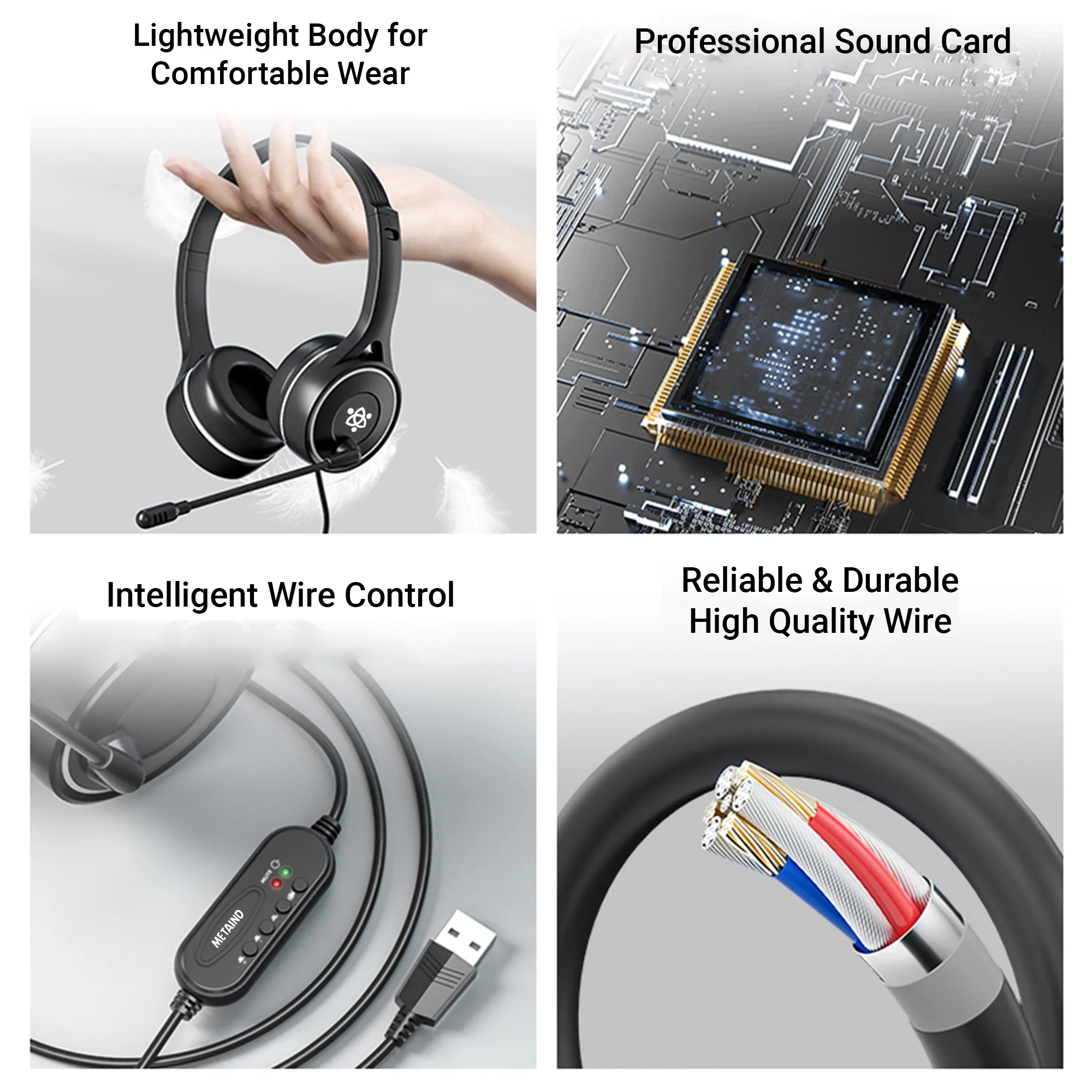 usb headset with microphone