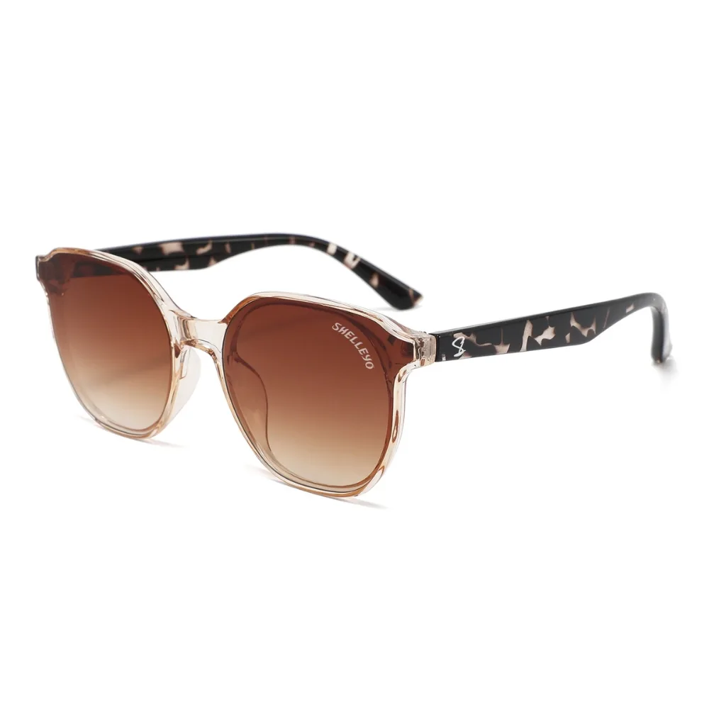 Unisex Wayfarer Sunglasses Golden Tortoise