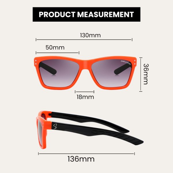 Kids Unisex Wayfarer Sunglasses