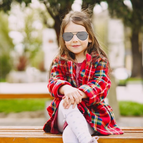 Girls Aviator Sunglasses