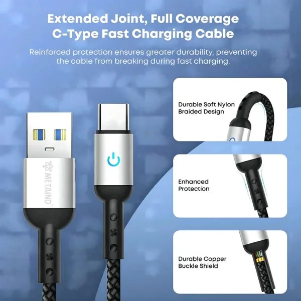 Fast charging type c cable
