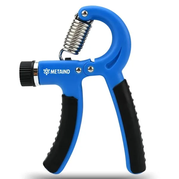 adjustable hand gripper blue