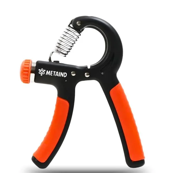 adjustable hand gripper orange
