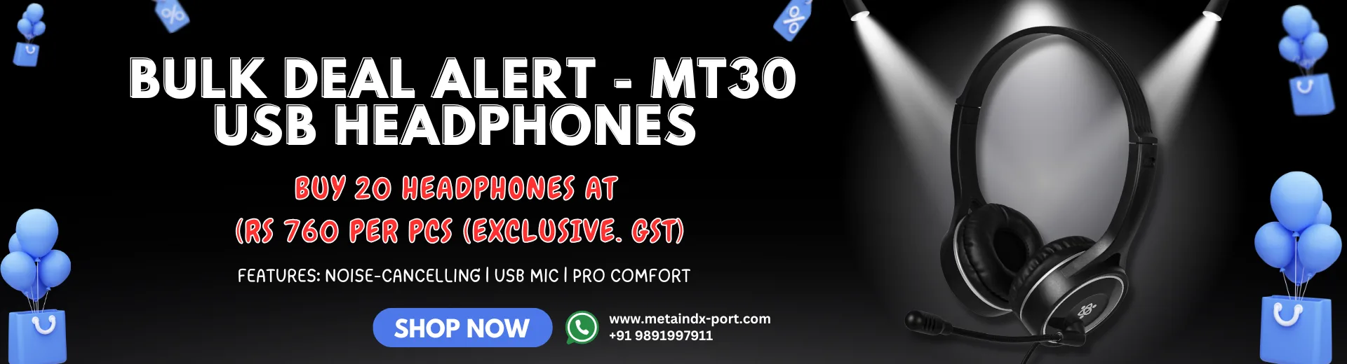 Bulk order deal MT 30