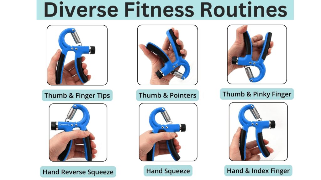 Hand Gripper Exercise