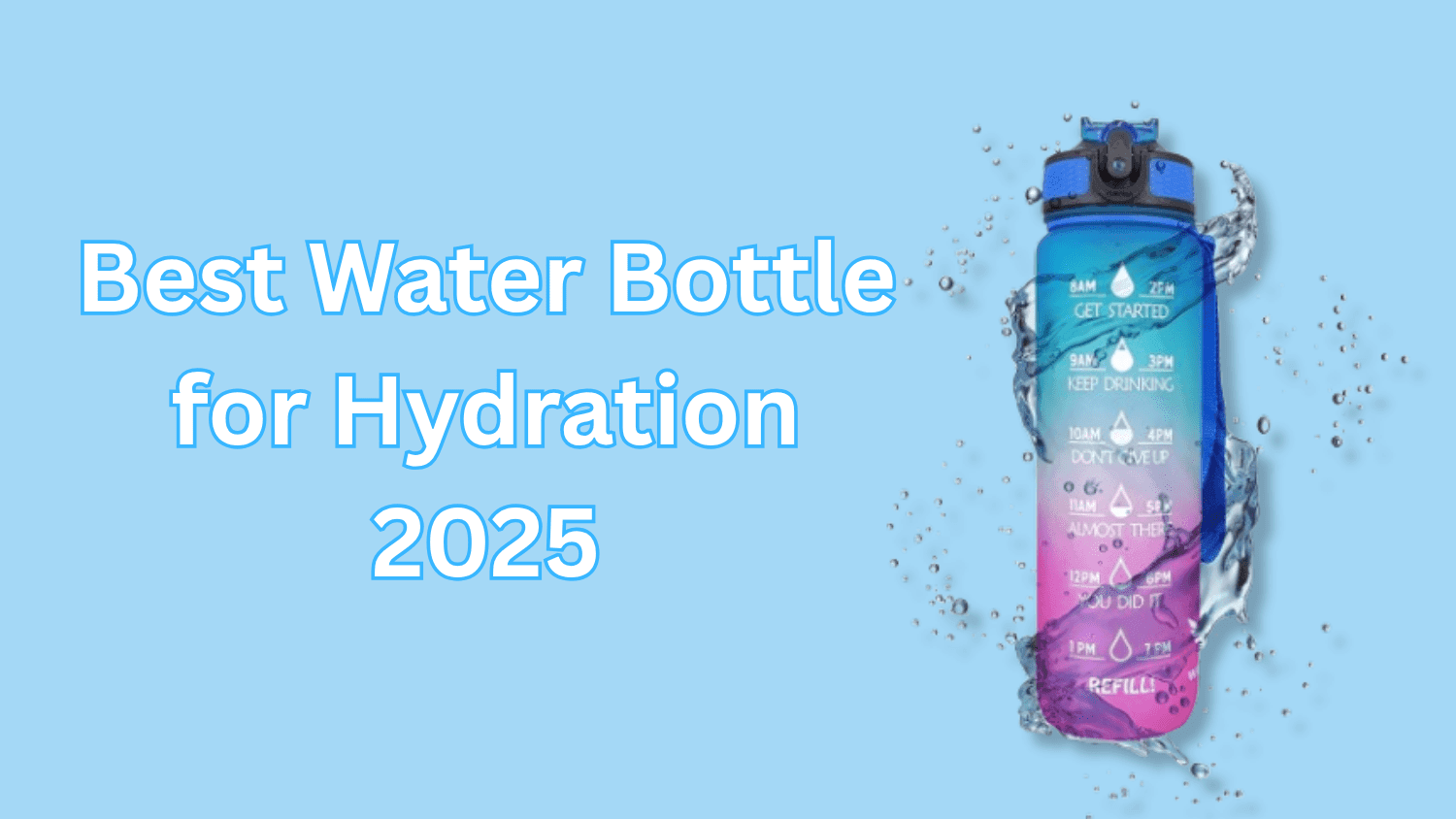 Best water bottle for hydration