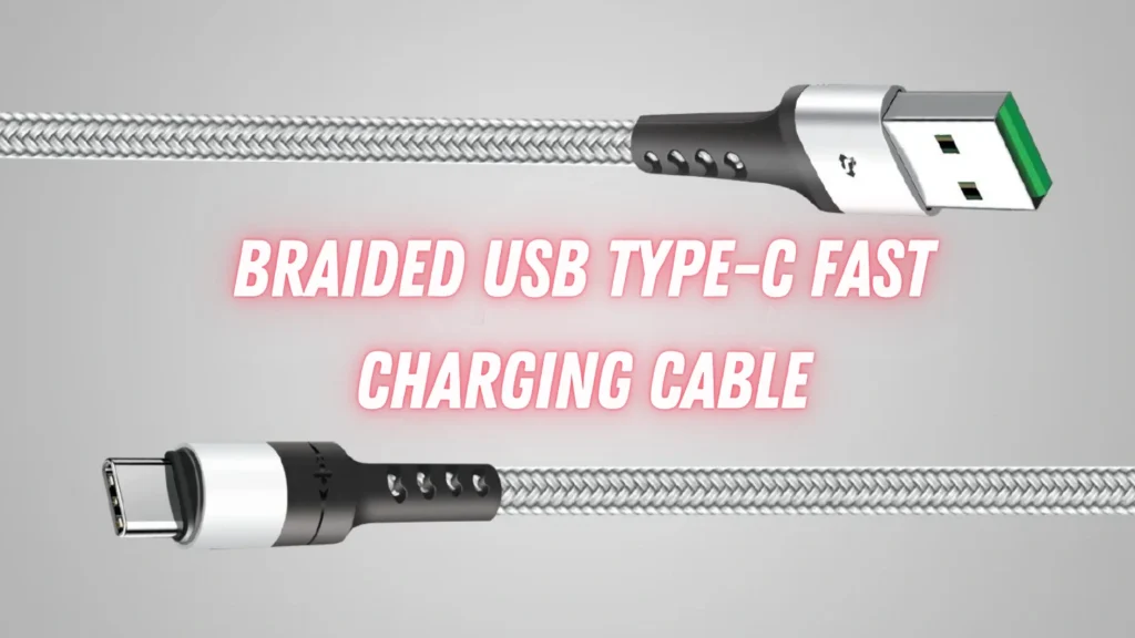 Buy a Braided USB Type-C Fast Charging Cable