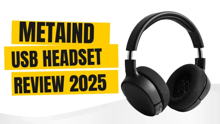 Metaind USB Headset Review 2025 | Best Noise Cancelling Headphones India