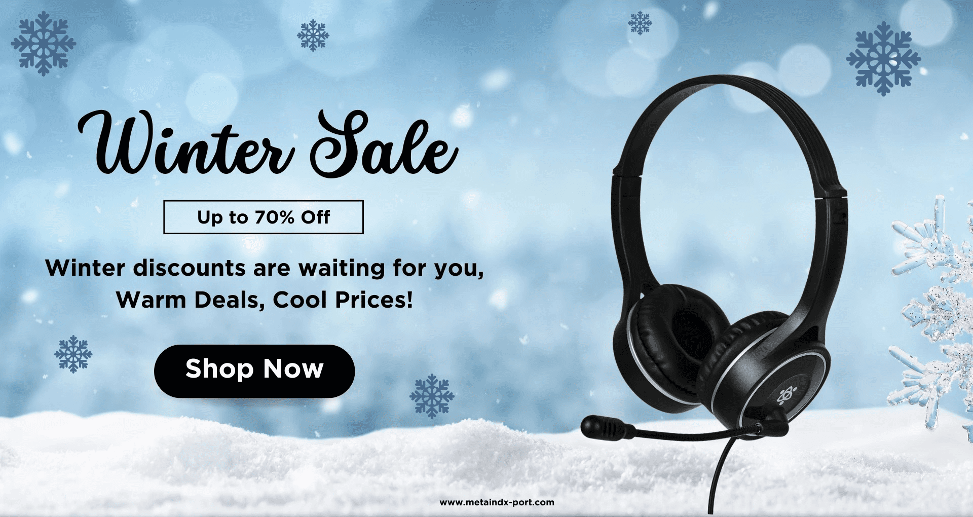 winter sale poster